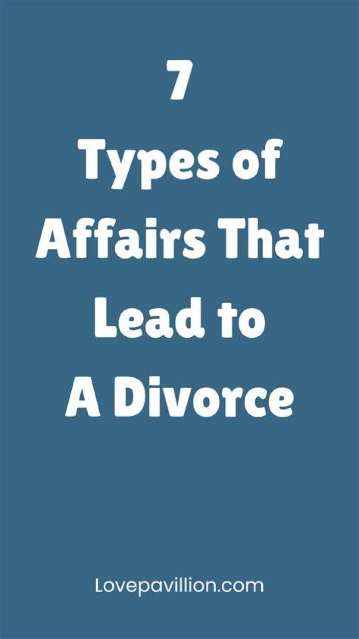 Do affairs lead to love?