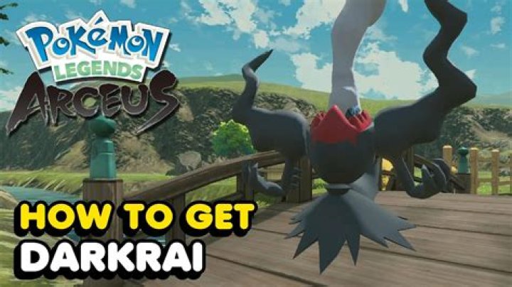 Do you need Darkrai for Arceus?