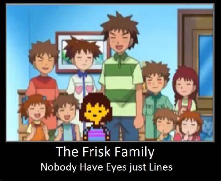 Does frisk have a family?