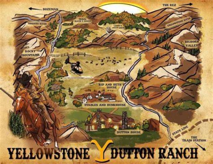 How many acres is the Dutton Farm?
