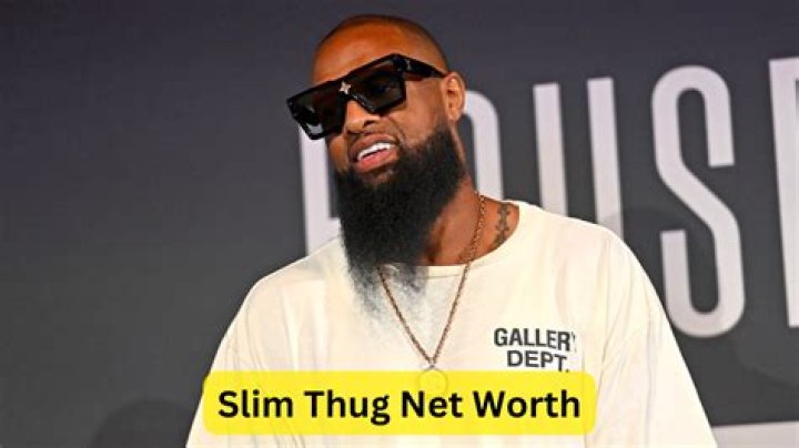 Unveiling Slim Thug's Net Worth: Secrets And Strategies Revealed