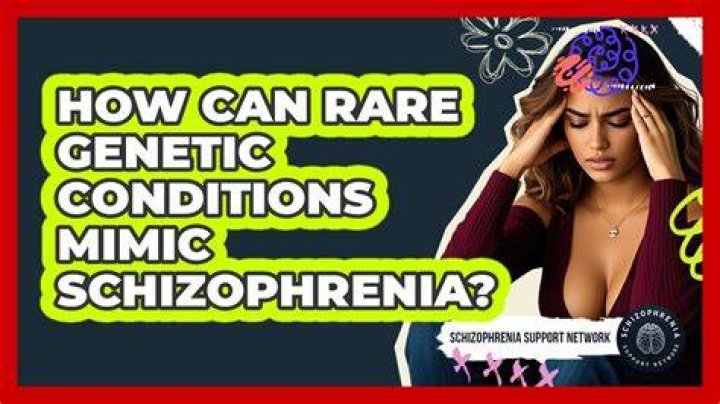 What diseases can mimic schizophrenia?