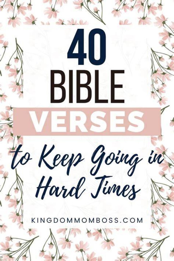 What does the Bible say about keep going?