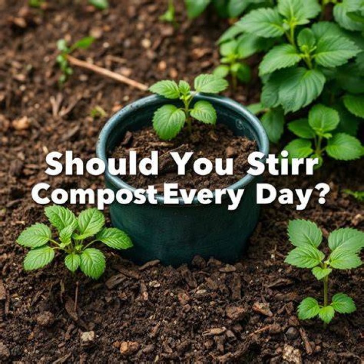 What happens if you dont stir compost?