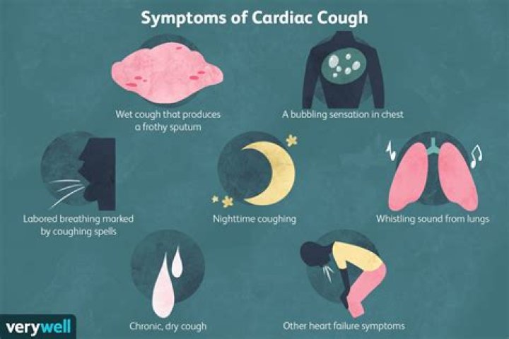 What is a cardiac cough like?