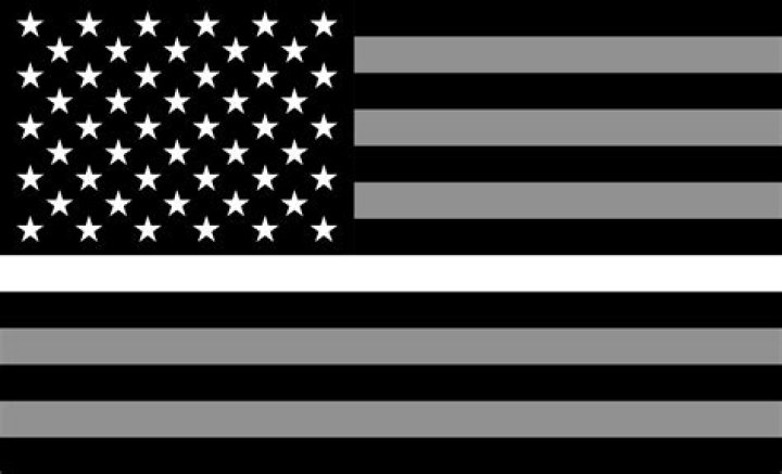 What is the thin white line flag?
