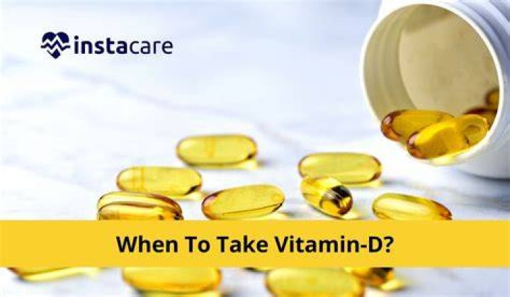 When is the best time to take vitamin D?